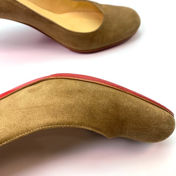🌷❤️‍🔥FINAL SALE 🔥 NO OFFERS🌷💥Christian Louboutin Simple Pump 70 37.5 - Picture 10 of 11
